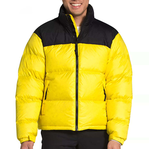 Moda personalizada hombres Puffer chaquetas acolchado abrigo de invierno impermeable cálido prendas de vestir exteriores OEM ODM fabricante - Product Image 1