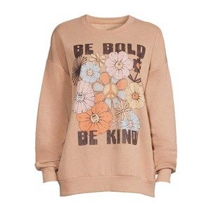 Sudadera Extra Grande con Cuello Redondo para Mujer, Sudadera con Capucha Estampada, Tejido Transpirable, Informal de Invierno, Logotipo Frontal, Estampado Personalizado - Product Image 3