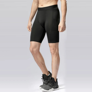 Amano Sports Summer Hommes Gym Shorts Compression Running Gym Shorts Quick Dry Fitness Basketball Shorts Male Training Tights - Product Image 3