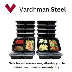 Vente de sortie d'usine pas cher prix 3 couches boîte à lunch en plastique, emballage alimentaire boîte à lunch, boîte à emporter, boîte à lunch au micro-ondes, - Product Image 2