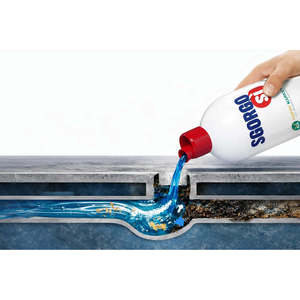 HM Professional 2x1L Drain Cleaner Powerful Liquid for Toilet and Pipeline Dissolves Hair and Grease <b>Clogs</b> - Product Image 5