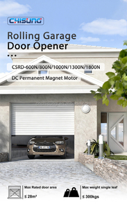 Moteur <span class=keywords><strong>de</strong></span> <span class=keywords><strong>porte</strong></span> roulante intelligent 600 N.m, système <span class=keywords><strong>d</strong></span>'opérateur commercial 20 mm/s avec télécommande - Product Image 3