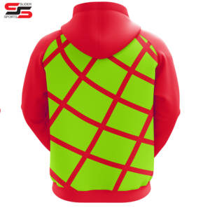 Men's Custom Embroidered Logo <b>Gym</b> <b>Sweatshirt</b> Quick Dry Polyester Hoodie with Front Position Sublimation Blanks - Product Image 2