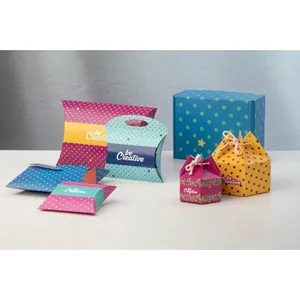 CreaBox Personalized Merchandising Favor <b>Boxes</b> Customizable Promotional <b>Party</b> Supplies - Product Image 3