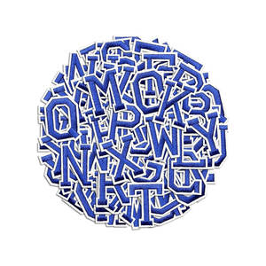 Vente chaude Motifs de fleurs d'animaux Formes Logo de l'équipe Broderie - Product Image 1