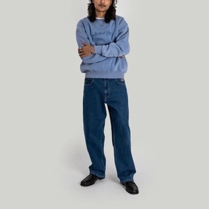 Nouvelle Arrivée Jean Ample et Large pour Homme Grande Taille Tendance Urbaine Européenne et Américaine 100% Coton Séchage Rapide Écologique Mi-taille - Product Image 6
