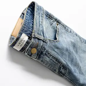 ג 'ינס סיטונאי מחיר הטוב ביותר לנשימה ב-מלאי פריטים 2% ספנדקס + 98% זפר כותנה עשוי יצרן ויטנאם