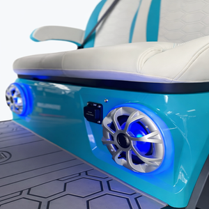 40 % de réduction sur le chariot de golf électrique GT4 4 places, véhicule de transport alimenté par batterie 48 V pour hôtels, complexes hôteliers et propriétés MAVERICK 4 - Product Image 5