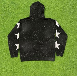 เสื้อฮู้ดผ้าฟลีซสำหรับผู้ชายไซส์ใหญ่ น้ำหนักมาก คุณภาพสูง พร้อมโลโก้ปัก - Product Image 5