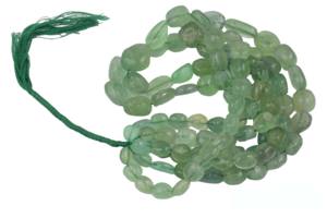 Perles de pierres précieuses de fraise verte naturelle faite à la main brins bijoux plaqués meilleurs composants de cadeau pour la fabrication - Product Image 4