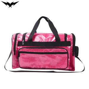 Sac de voyage personnalisé étanche pour femmes grande capacité sport salle de sport épaule week-end nuit Duffle doublure en polyester - Product Image 4