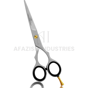 Tijeras profesionales para peluquería, extremadamente afiladas, Color plateado, tornillo de calavera recubierto de oro, precio barato, belleza, acero profesional, Romo - Product Image 4