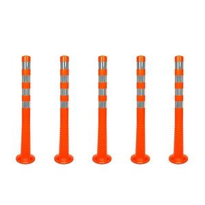 Delineateur de signalisation routière flexible 100 x 8 cm, lot de 5 pièces - Product Image 2