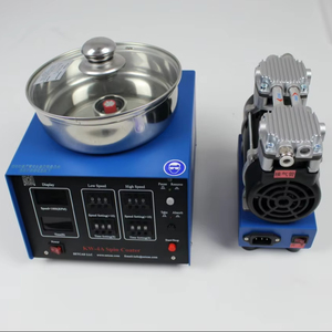 ที่ใส่แบบหมุนอัตโนมัติสำหรับอุตสาหกรรมเซมิคอนดักเตอร์อุปกรณ์ห้องปฏิบัติการ KW-4A สามารถเคลือบตัวอย่างปั๊มสูญญากาศขนาด4นิ้วที่ยึดแบบเวเฟอร์ - Product Image 1