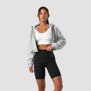Sudadera corta con cremallera para mujer: ligera y elegante, perfecta para ropa informal y capas - Product Image 2
