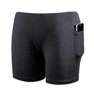 Short d'entraînement d'été double couche pour homme High Street Collants de fitness à séchage rapide Spandex Polyester Respirant Sports Eco-Friendly - Product Image 6