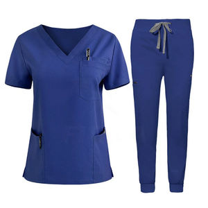 Offre spéciale Vente en gros Ensembles de soins médicaux personnalisés pour le gommage pour hommes Uniformes hospitaliers respirants de haute qualité - Product Image 1