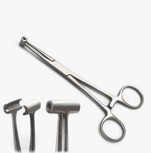 Pratt-Smith Instrumentos quirúrgicos dentales manuales Fórceps de agarre de tejido hemorroidal Fórceps hemostáticos Abrazadera de metal/acero - Product Image 1