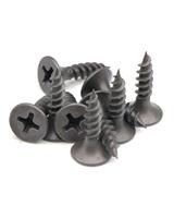 Vis autotaraudeuses ovales à tête fraisée plate en acier phosphate noir, ISO métrique M3.5 M4 M5 5x30, pour bois et meubles, à empreinte Phillips