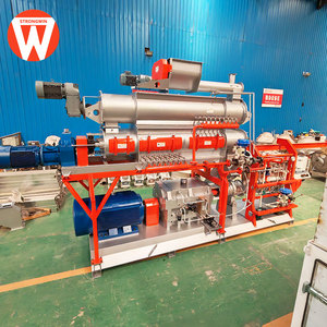 เครื่องอัดเม็ดอาหารปลาสำหรับฟาร์มสัตว์น้ำ ผลิตอาหารปลาแบบลอยน้ำและแบบจมน้ำ - Product Image 5