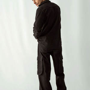 Camisa Vaquera Casual para Hombre en Color Personalizado - Nuevo Modelo de Alta Venta 100% Algodón de Alta Calidad - Product Image 3