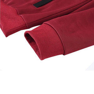 Professionnel fabrique des sweats à capuche pour hommes élégant pull uni mode rue vêtements léger contraste couleur 100% coton - Product Image 5