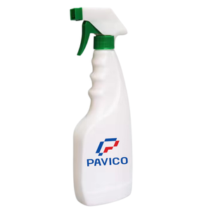 Bouteilles de pulvérisation en plastique PET de 400ml et 600ml conçues sur mesure en forme de cylindre blanc avec tête de pulvérisation nouveau prix pour les produits ménagers - Product Image 6