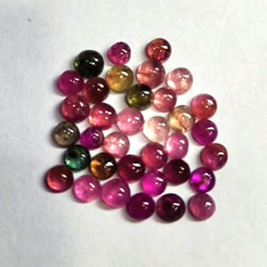 350ชิ้นของทัวร์มาลีนธรรมชาติ5x3 5x4 6x4 7x5 8x6มม. ลูกแพร์รูปไข่3-6มม. กลม Cabochon 205 CTS มาก iroc ขายอัญมณีเรา $164 - Product Image 6