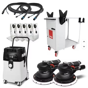 Nuevo Paquete Doble de Alta Calidad de Lijadoras Neumáticas Orbitales Aleatorias S245EPL/EP2CASE de 3.3mm y Martillo Neumático de Calidad - Product Image 5