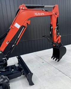 Kubota-Excavadora de orugas con accesorio de cubo, mini excavadora de ruedas con orugas, a la venta - Product Image 6