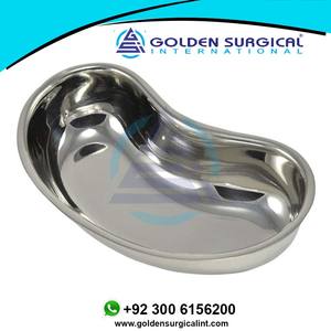 Bandeja de riñón Bandeja de medicación de tamaño mediano Cirugía de hospital Hollowware Instrumentos quirúrgicos personalizados - Product Image 6