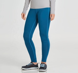 Taille haute en forme de V haute élasticité solide bout à bout pantalon de Yoga dames Nylon Spandex entraînement Fitness Leggings boucle latérale élastique - Product Image 5