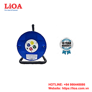 Lioa Thế Hệ Mới 4 Cửa Hàng + 4 Cổng USB Mở Rộng Ổ Cắm 15A QT20-3-15A-Big Loại Đồng Anh USA 20M Cáp Màu Xanh Tự Nối Đất - Product Image 4