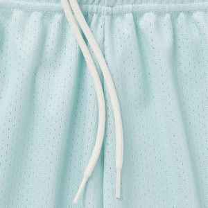 Shorts de basket-ball d'été pour hommes, impression par transfert thermique personnalisée, toile de rue, taille élastique, séchage rapide, respirant, polyester - Product Image 4