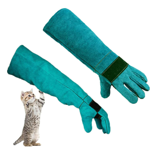 Guantes de seguridad para el entrenamiento y manejo de perros, guantes de seguridad para el manejo y protección de aves, guantes de protección - Product Image 1