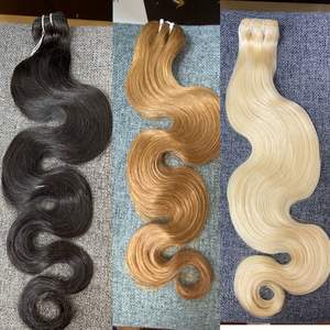 Haute qualité 100% Remy trame Extension de cheveux cuticule aligné vietnamien Double dessiné brut non transformé cheveux humains vagues boucles faisceau - Product Image 3