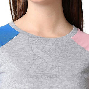 Venta caliente verano Camiseta de manga corta ligera mujer camiseta personalizada Color mujeres camisetas - Product Image 6