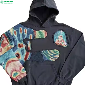 Sudadera con Capucha Unisex de Fabricación Personalizada, Corte Regular, Estilo Urbano, Lavado Ácido, Hombros Caídos, Sudadera Gruesa, 100% Algodón - Product Image 5