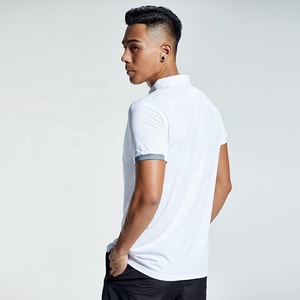 Nouvelle conception, haute qualité, logo personnalisé, broderie sur le devant, impression, 100% coton, anti-rides, manches courtes, fermeture éclair, chemise pour homme - Product Image 5