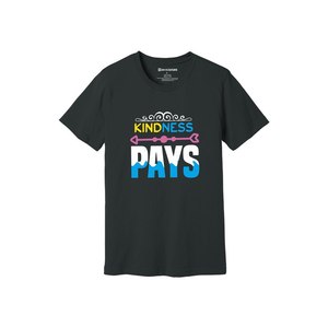 T-shirt en tissu 100% coton imprimé sur le thème de la gentillesse, grammage lourd (160-180 GSM), 12 couleurs disponibles, personnalisez votre propre design et placement - Product Image 6