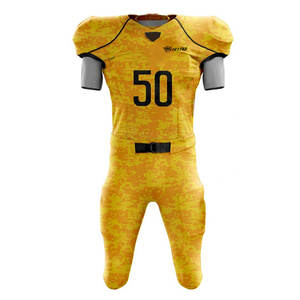 Venta directa de fábrica, uniforme de fútbol americano hecho en Pakistán, ropa deportiva, uniforme de fútbol americano para hombres - Product Image 1