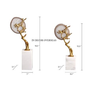 Calidad Superior Metal plata brillante pulido Arte Abstracto diseñador escultura Hogar y Hotel dormitorio decoración suministro de la India - Product Image 2