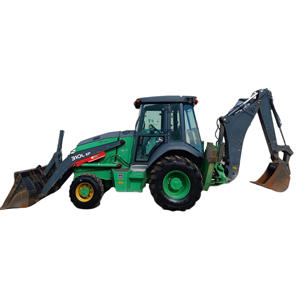 2018 DEERE 310L EP Factory Direct Mini retroexcavadora excavadora maquinaria de movimiento de tierra rueda Mini cargador motor diesel - Product Image 1