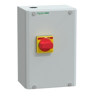 Per SCHNEIDER ELECTRIC GV3PC02 TeSys GV3 - Contenitore per Elettronica e Strumentazione con Maniglia Rossa e Protezione IP65 per TeSys GV3P/L - Product Image 1