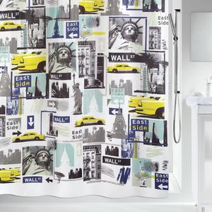 Colección Spirella Big Apple, Cortina de Ducha Textil 180 x 200, 100% Poliéster, Multicolor - Product Image 2