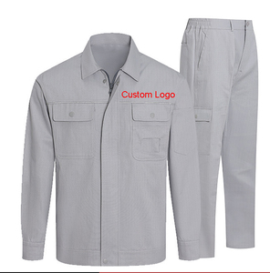 Tenue de travail professionnelle personnalisée en usine pour technicien en soudage Tenue de travail uniforme de mécanicien - Product Image 3