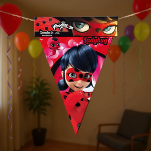 Guirlande de coccinelles 3M, décorations suspendues, fournitures de fête - Product Image 3