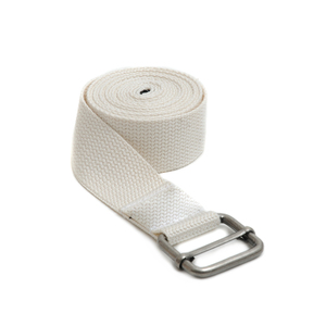 Ceinture d'étirement écologique en coton durable pour l'entraînement de flexibilité des exercices de yoga personnalisable plusieurs couleurs - Product Image 1
