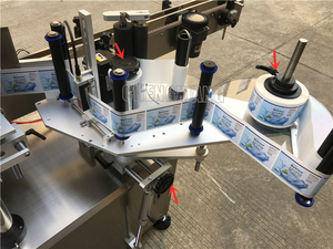 Machine d'étiquetage par pulvérisation automatique à commande manuelle électrique pour moteur à noyau en bois pour emballage alimentaire de boissons - Product Image 5