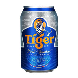 Cerveza Tiger Beer al por mayor, cerveza superventas para minoristas y distribuidores de bebidas, cerveza Tiger Lager Premium de suministro a granel - Product Image 1